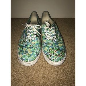 Floral Vans
